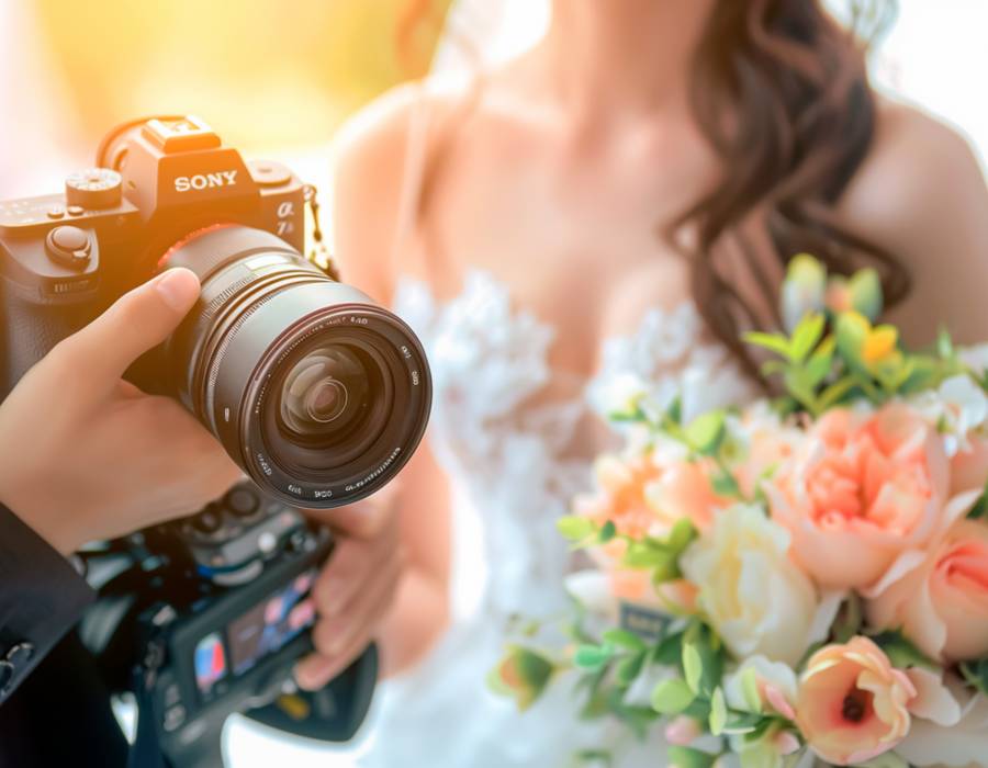 Photographe pour mariage à Joyeuse